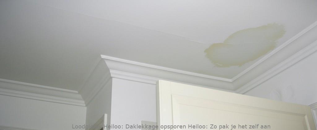 Daklekkage opsporen Heiloo: Zo pak je het zelf aan