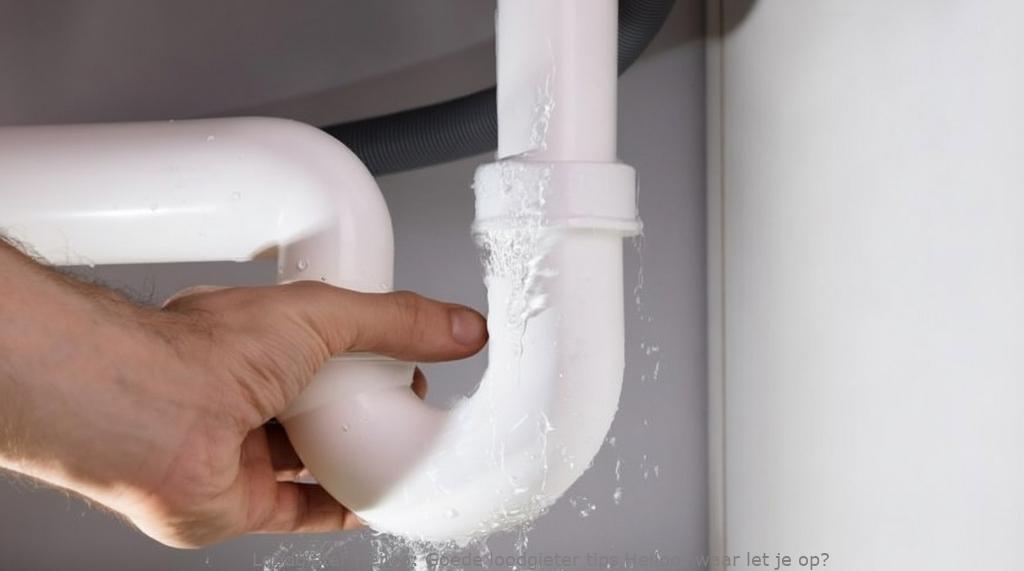 Goede loodgieter tips Heiloo: waar let je op?