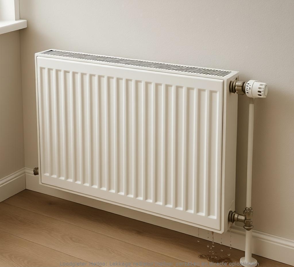Lekkage radiator Heiloo: oorzaken en directe oplossingen