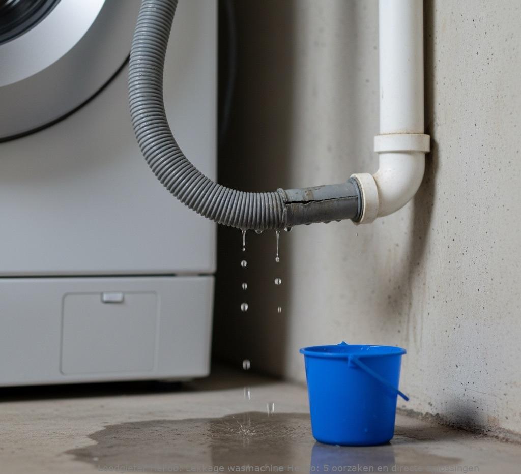 Lekkage wasmachine Heiloo: 5 oorzaken en directe oplossingen