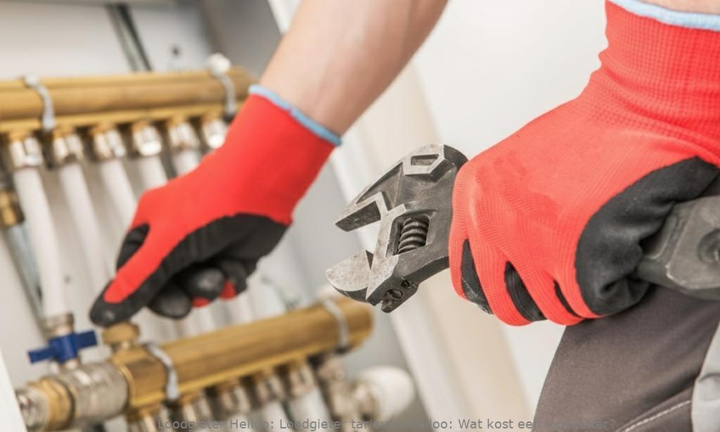 Loodgieter tarieven Heiloo: Wat kost een loodgieter?