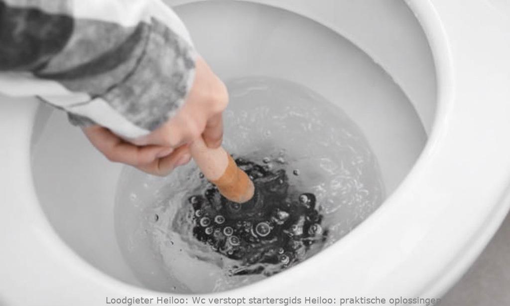 Wc verstopt startersgids Heiloo: praktische oplossingen